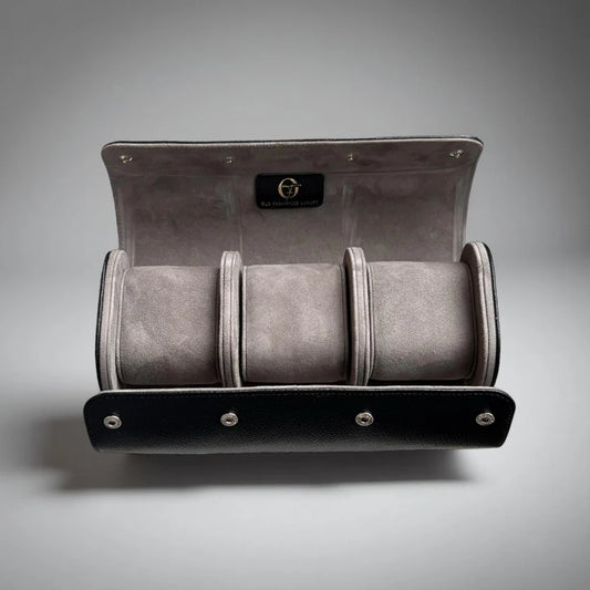 Horlogerol Leder 3 horloges Old Fashioned Luxury - Horlogerieshop.nl