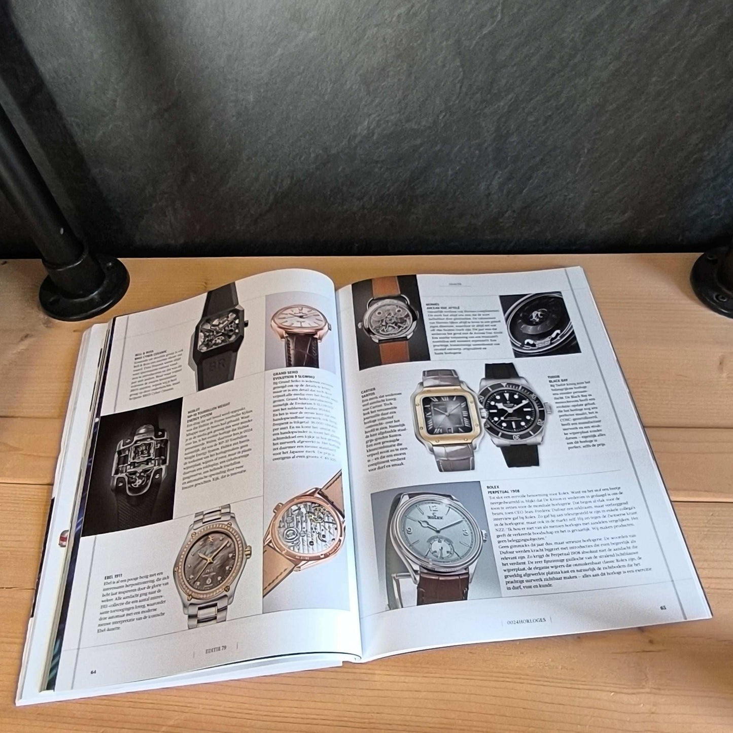 Horloges 0024 Tafelboek Jaargang 2025 editie 79 - Horlogerieshop.nl