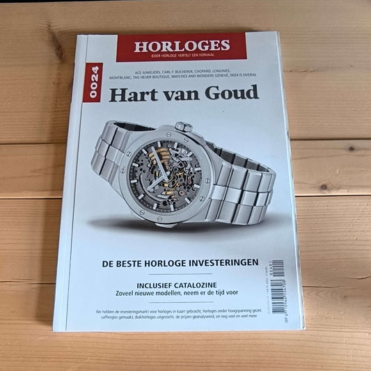Horloges 0024 Tafelboek Jaargang 2025 editie 79 - Horlogerieshop.nl