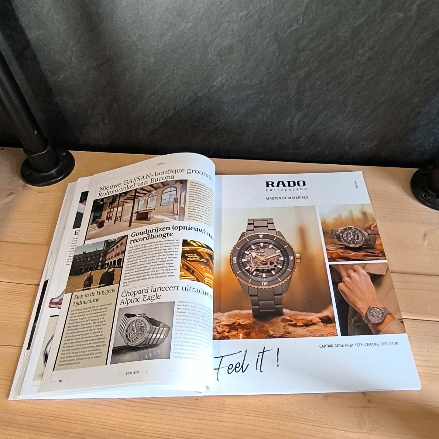 Horloges 0024 Tafelboek Jaargang 2025 editie 79 - Horlogerieshop.nl