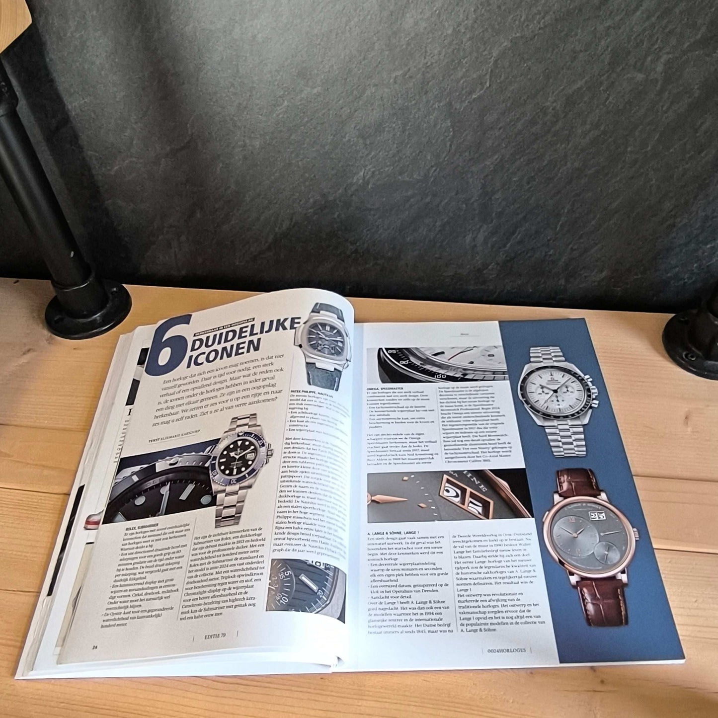 Horloges 0024 Tafelboek Jaargang 2025 editie 79 - Horlogerieshop.nl