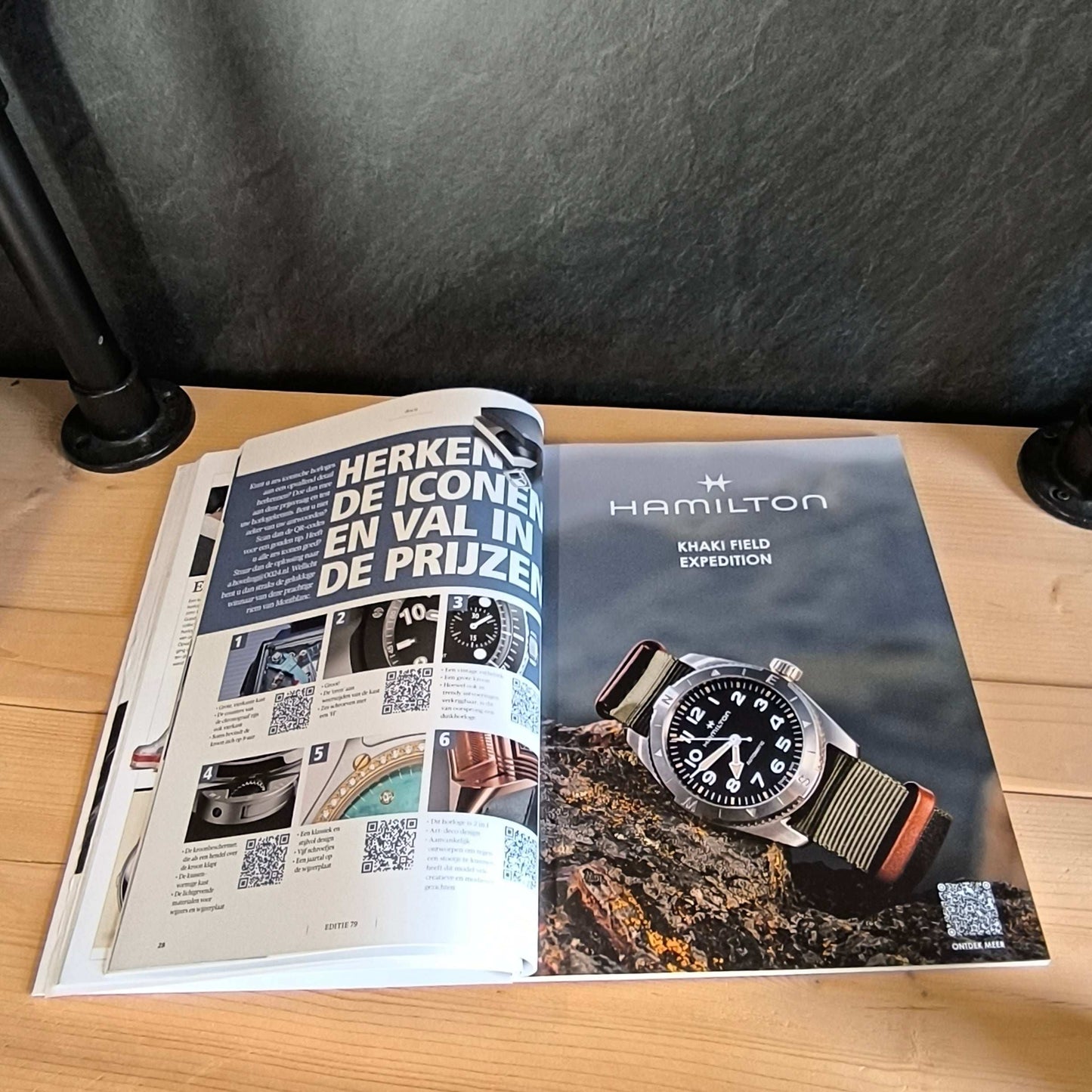 Horloges 0024 Tafelboek Jaargang 2025 editie 79 - Horlogerieshop.nl