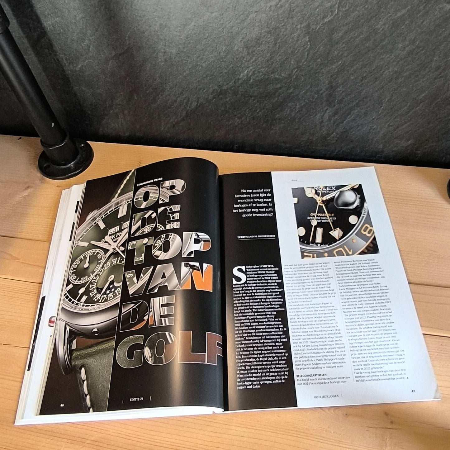 Horloges 0024 Tafelboek Jaargang 2025 editie 79 - Horlogerieshop.nl