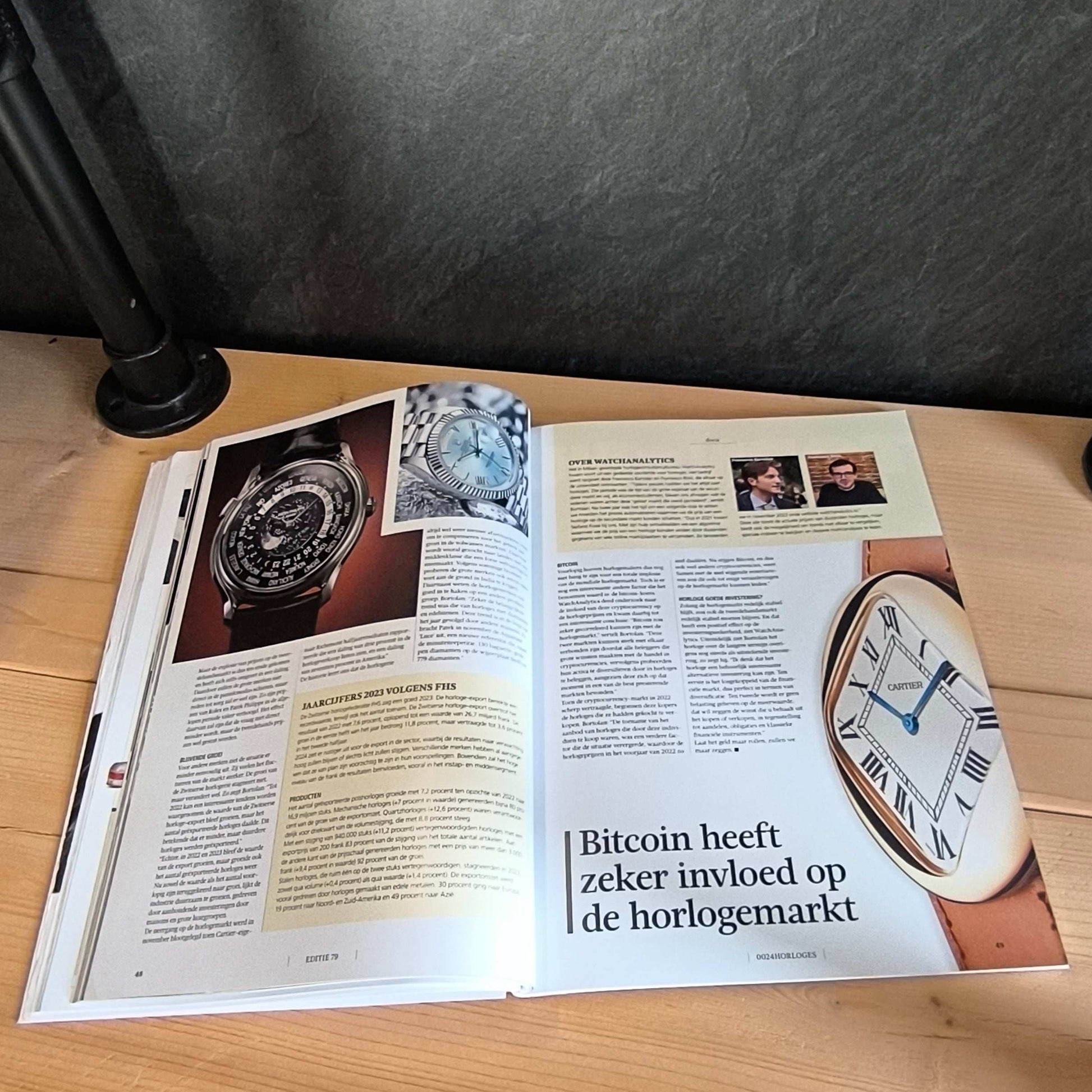 Horloges 0024 Tafelboek Jaargang 2025 editie 79 - Horlogerieshop.nl