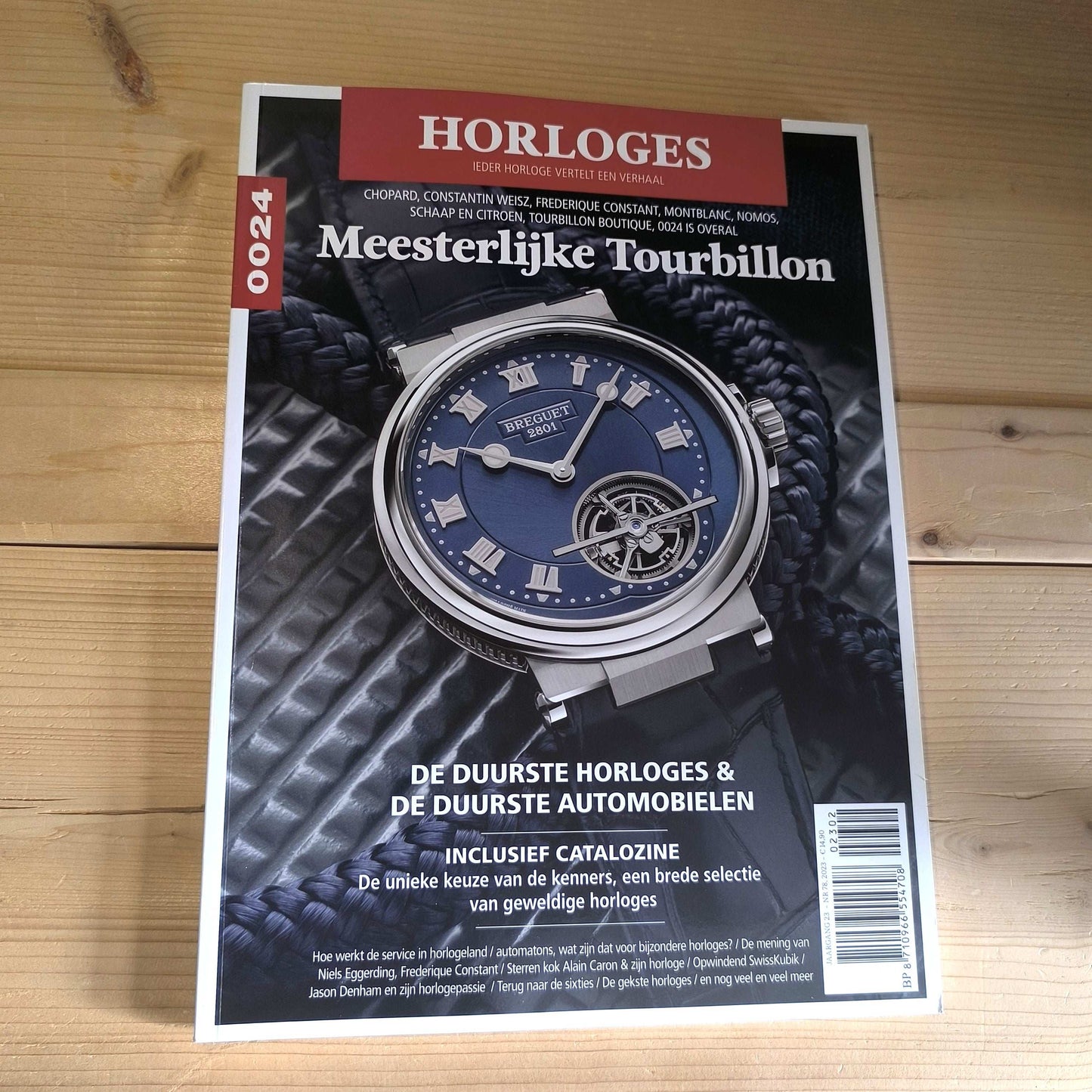 Horloges 0024 Tafelboek jaargang 2023 editie 78