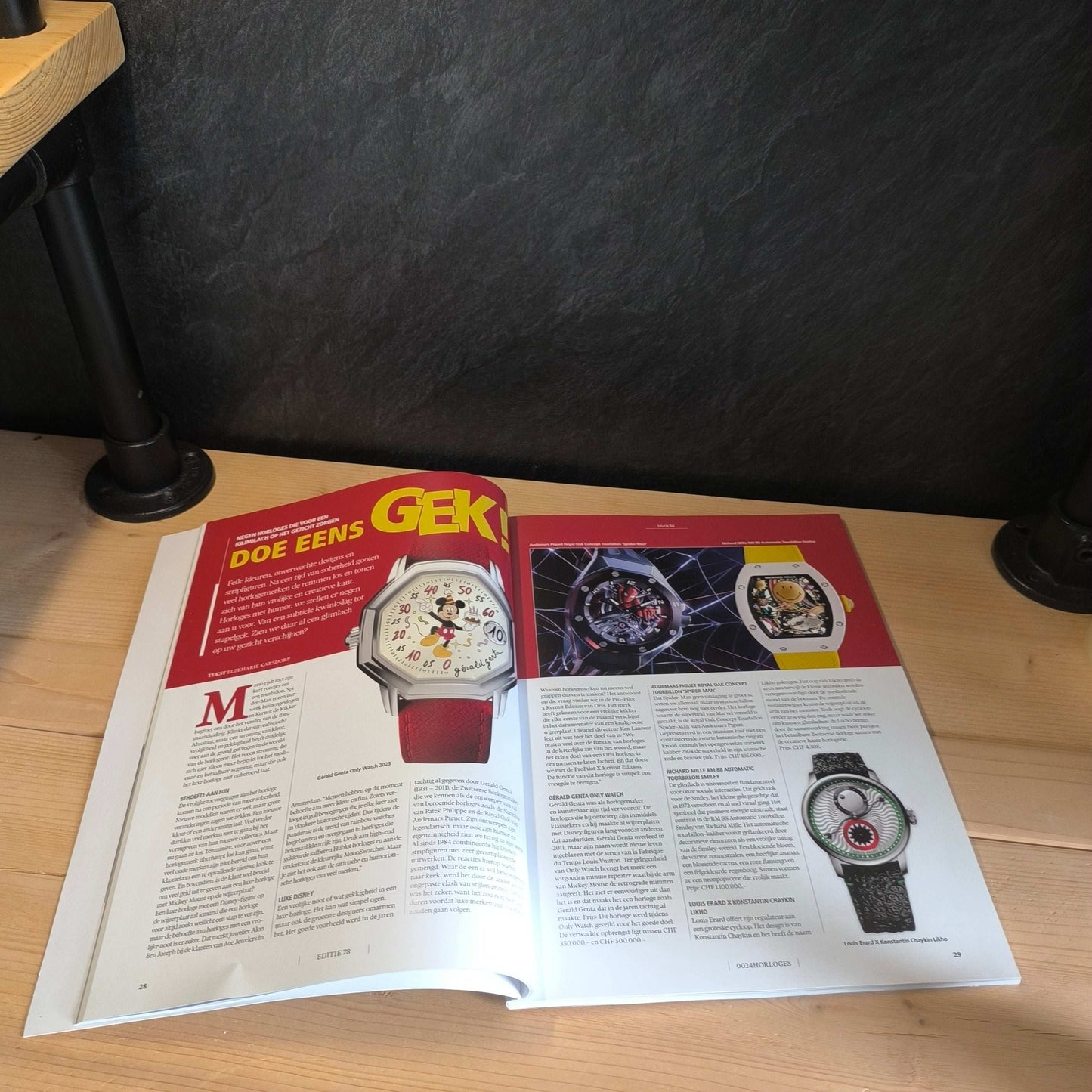 Horloges 0024 Tafelboek jaargang 2023 editie 78