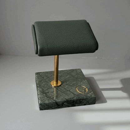 Horlogestandaard Marmer 1 horloge Leder Old Fashioned Luxury