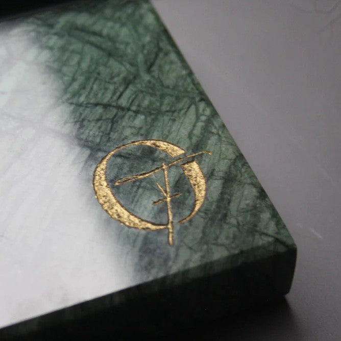 Horlogestandaard Marmer 2 horloges Leder Old Fashioned Luxury - Horlogerieshop.nl