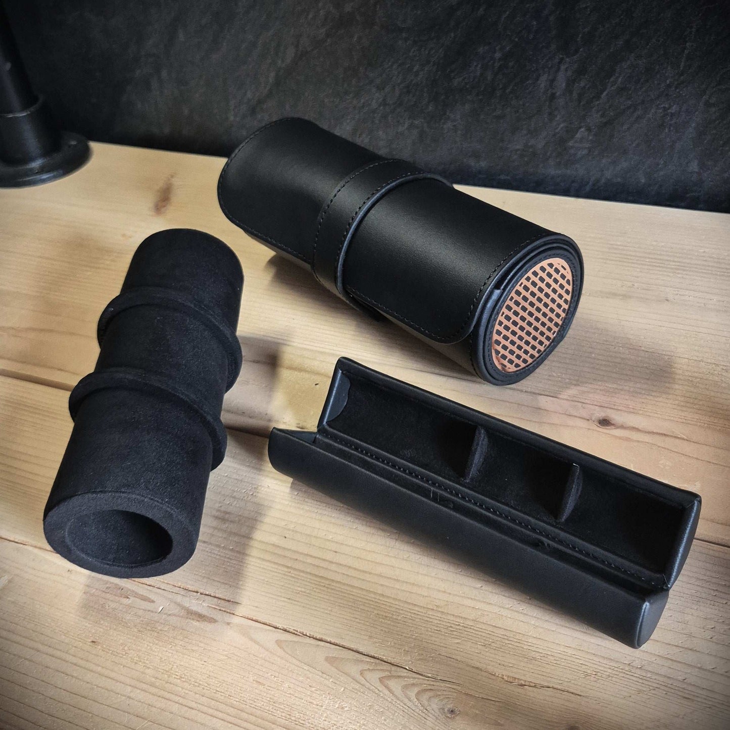 Horlogrol Axis 3 horloges Wolf 1834 - Horlogerieshop.nl