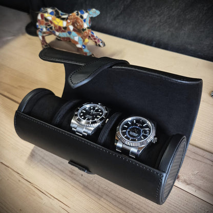 Horlogrol Axis 3 horloges Wolf 1834 - Horlogerieshop.nl