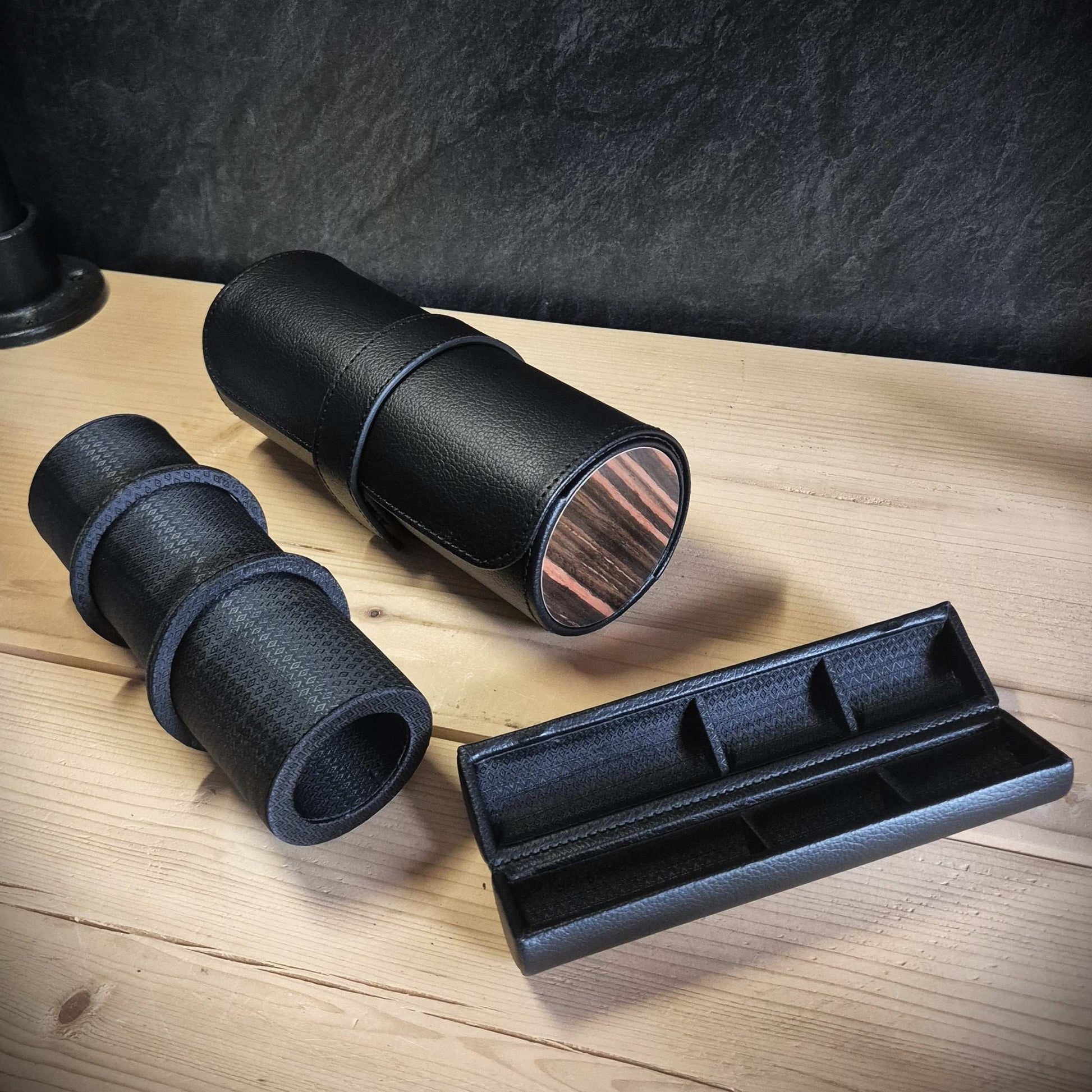 Horlogrol Roadster 3 horloges Wolf 1834 - Horlogerieshop.nl