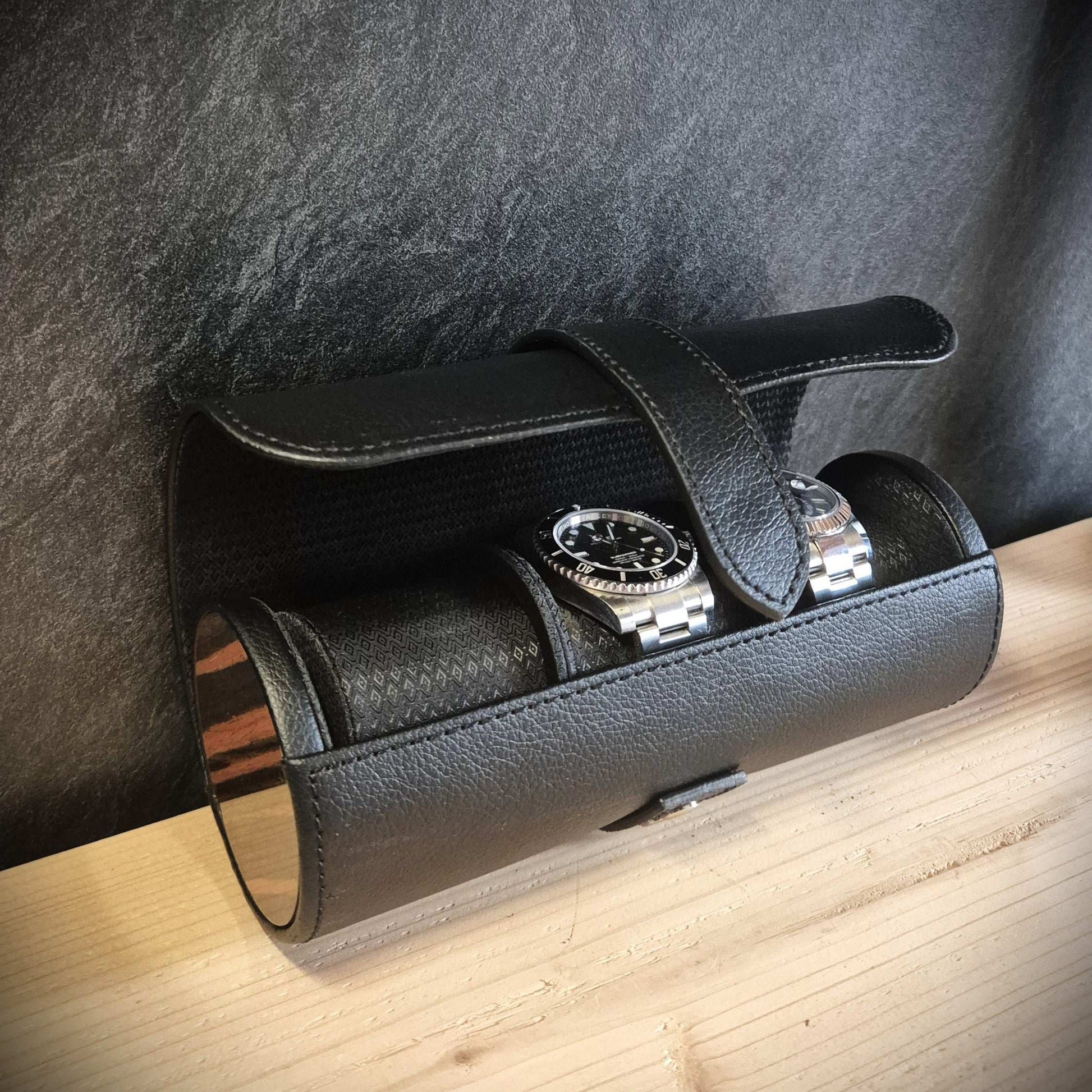 Horlogrol Roadster 3 horloges Wolf 1834 - Horlogerieshop.nl