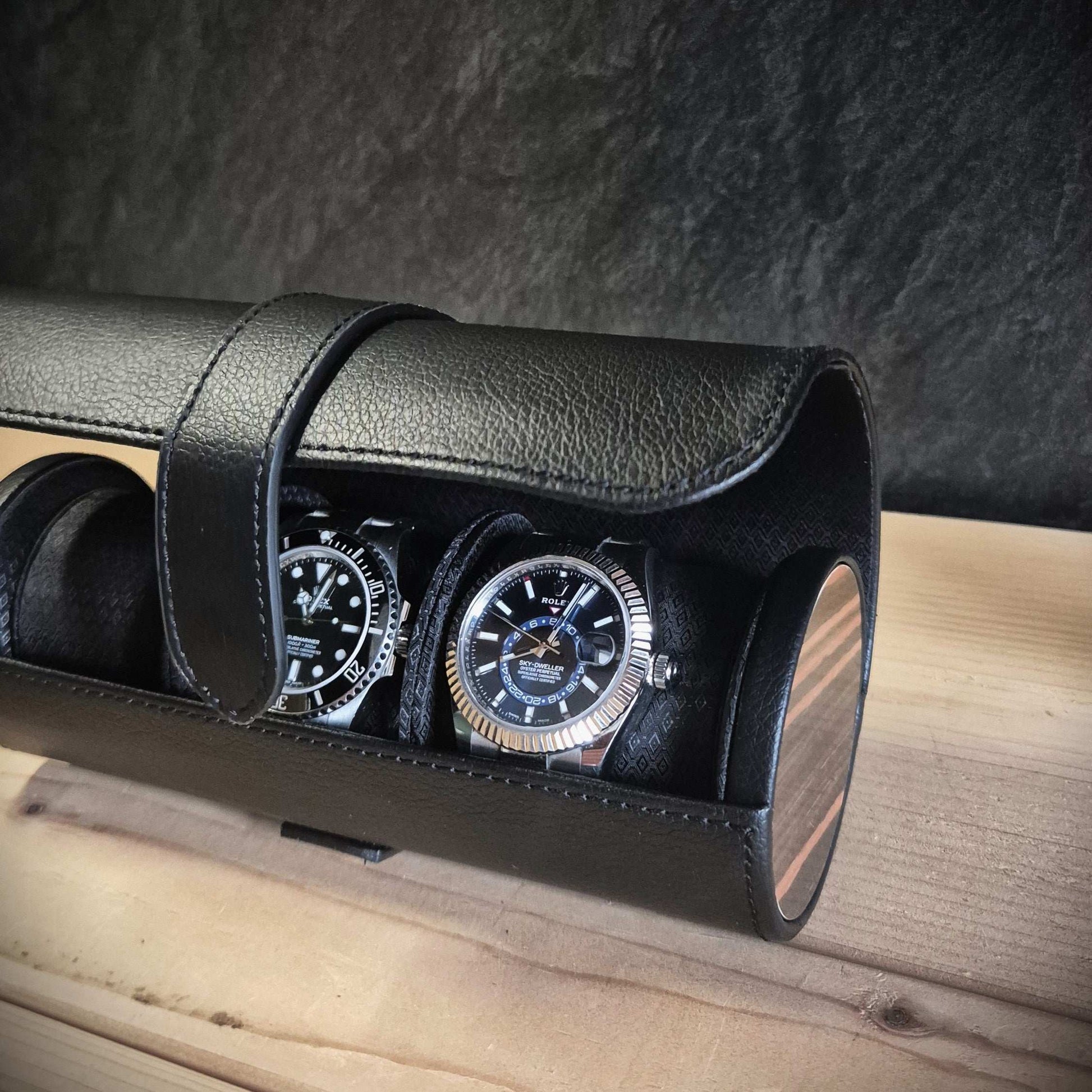 Horlogrol Roadster 3 horloges Wolf 1834 - Horlogerieshop.nl