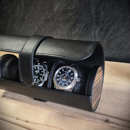 Horlogrol Roadster 3 horloges Wolf 1834 - Horlogerieshop.nl