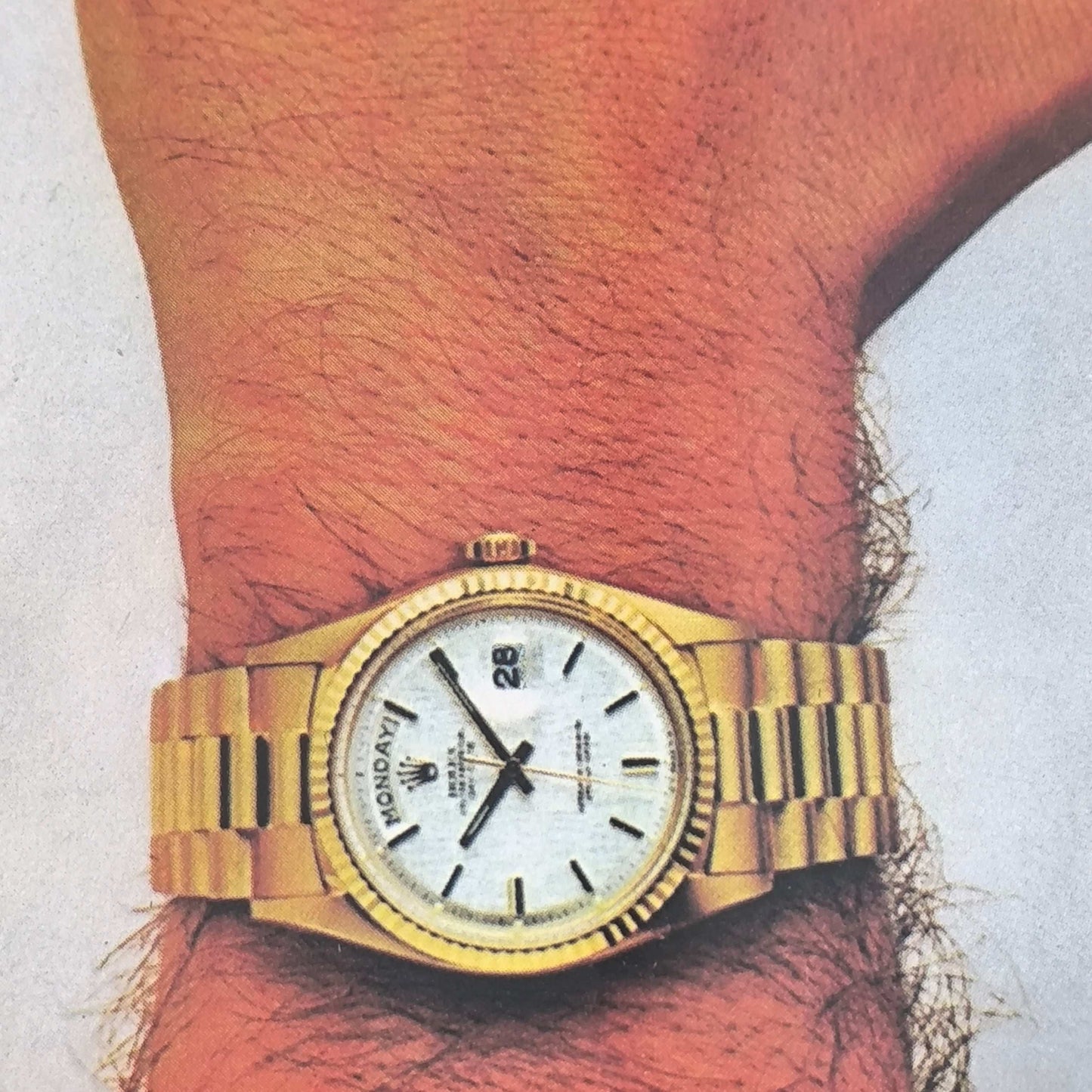 Vintage Rolex Day-Date advertentie