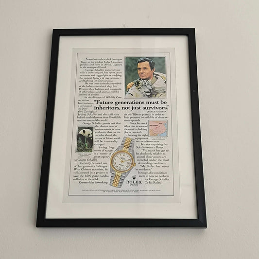 Vintage Rolex Datejust advertentie