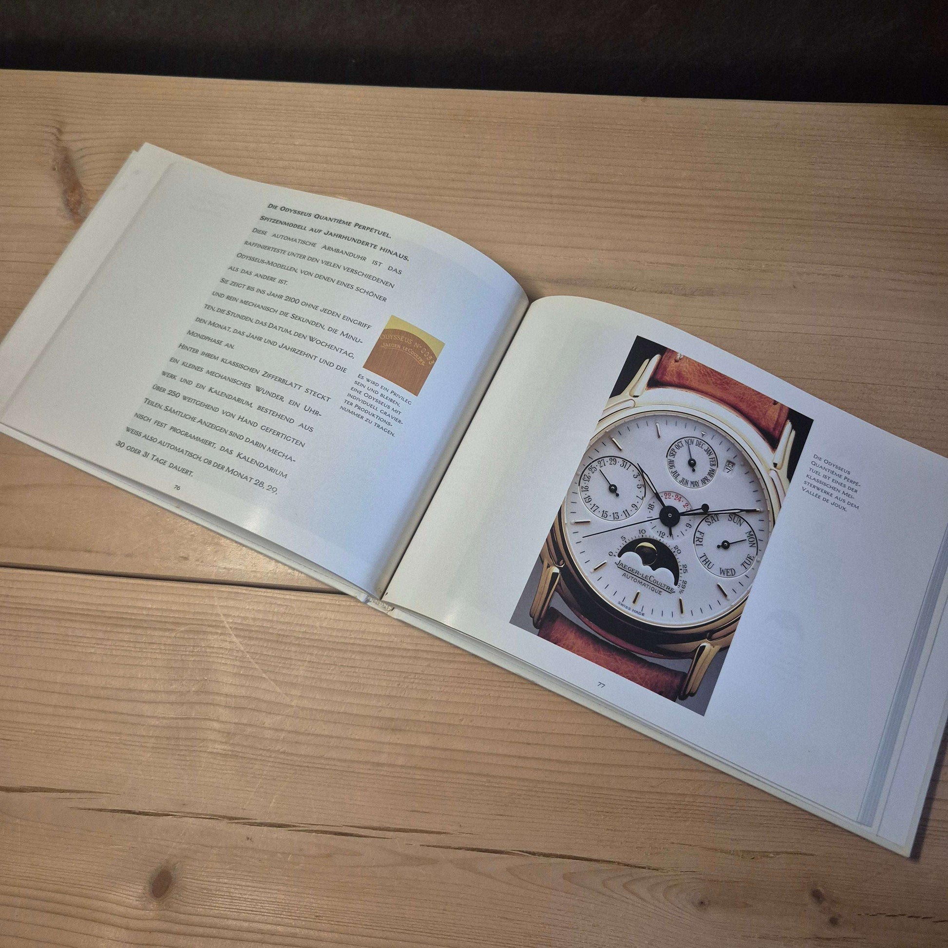 Jaeger-LeCoultre collection 1991 (duitstalig) - Horlogerieshop.nl