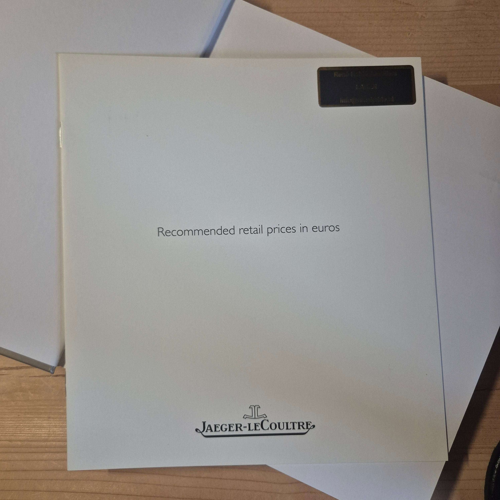 Jaeger-LeCoultre collection 2009 - Horlogerieshop.nl