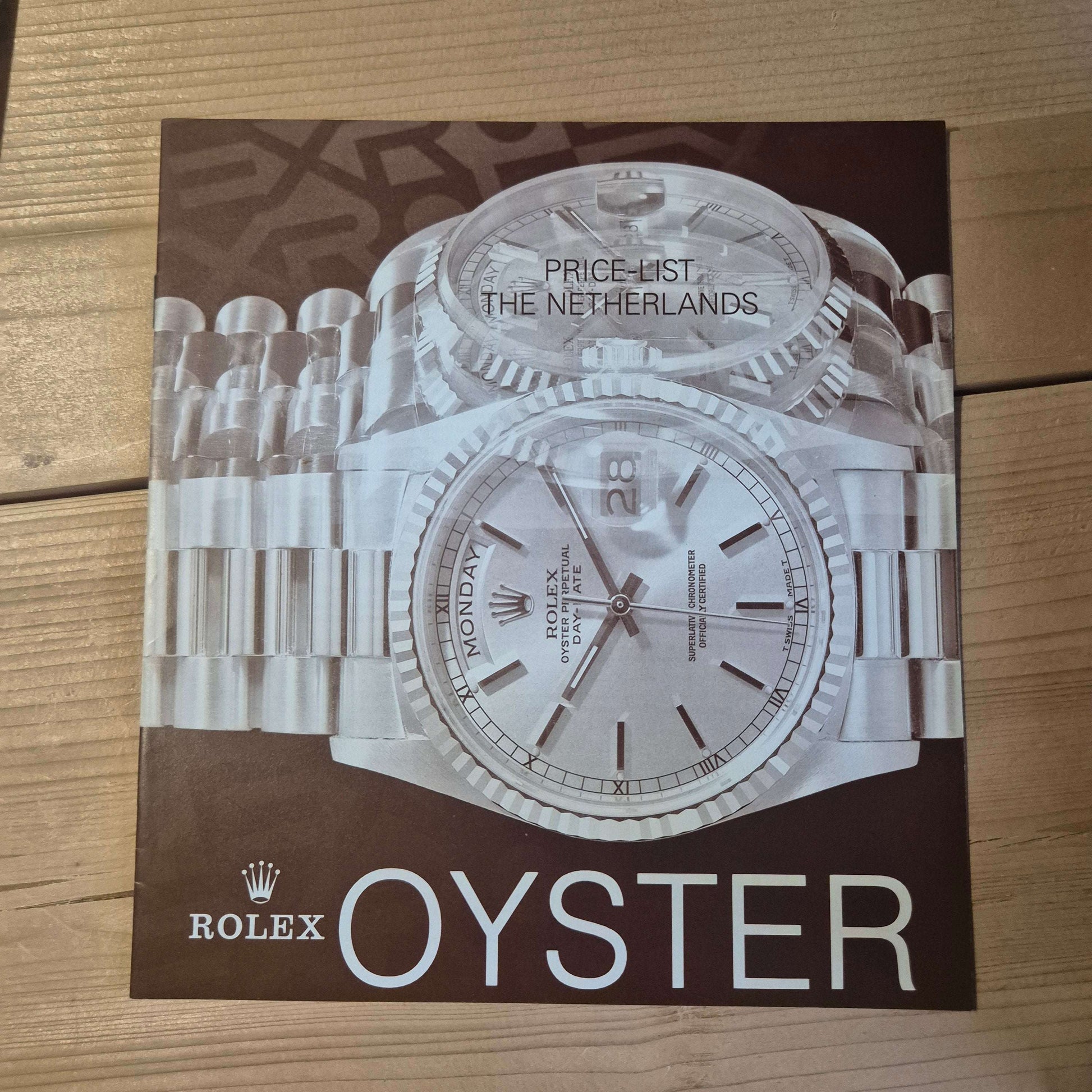 Rolex Oyster collectie 1990 inclusief prijslijst - Horlogerieshop.nl