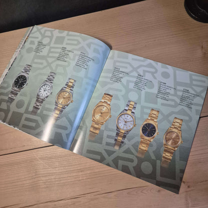 Rolex Oyster collectie 1990 inclusief prijslijst - Horlogerieshop.nl