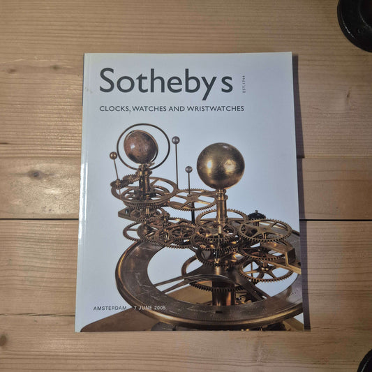 Sotheby's Clocks, Watches and Wristwatches | Amsterdam 7 juni 2005 - Horlogerieshop.nl