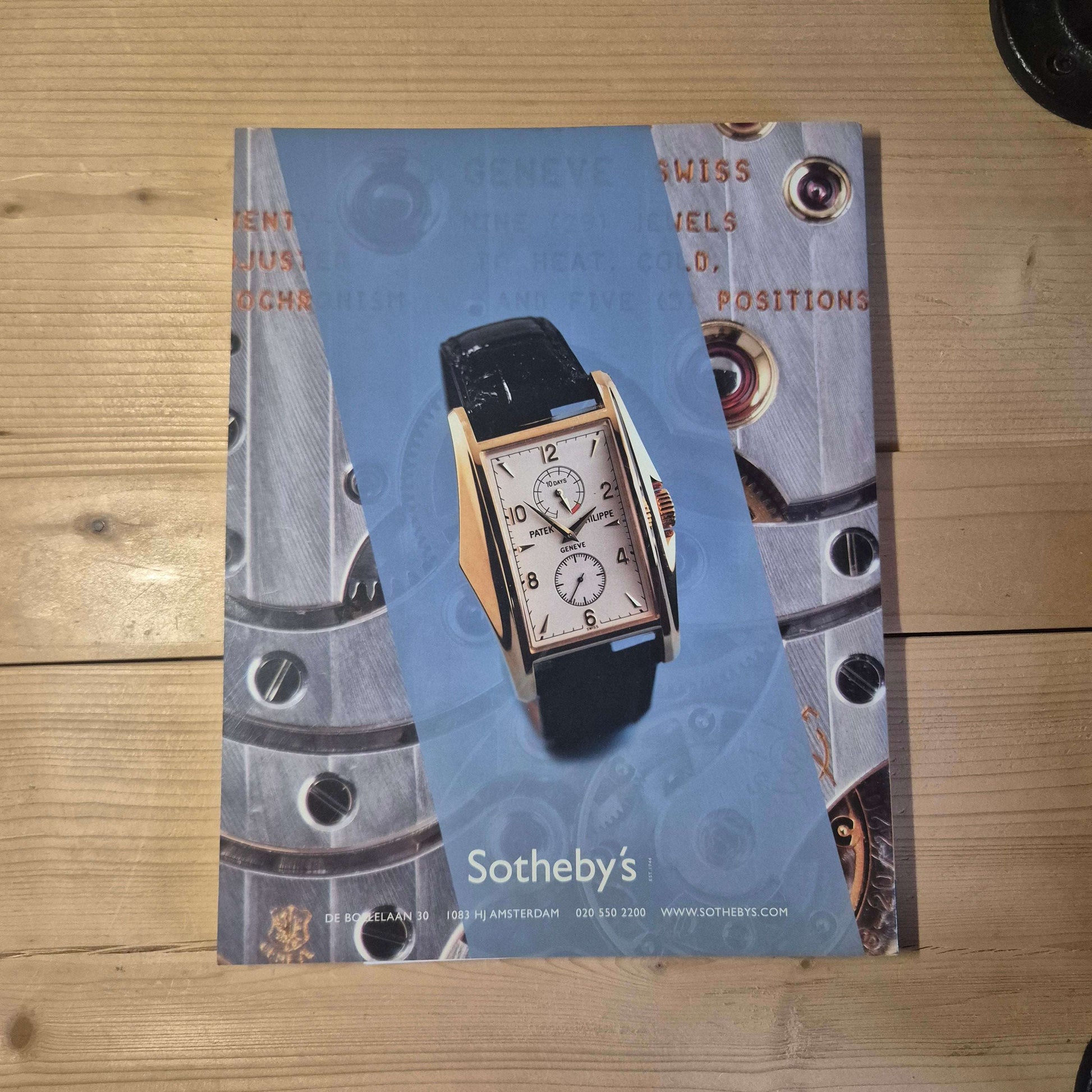 Sotheby's Clocks, Watches and Wristwatches | Amsterdam 7 juni 2005 - Horlogerieshop.nl