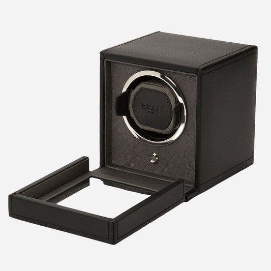 Watch winder Cub 1 horloge Wolf 1834 - Horlogerieshop.nl