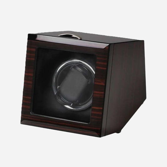 Watch Winder Ebony hout 1 Horloge Ashford & Rye