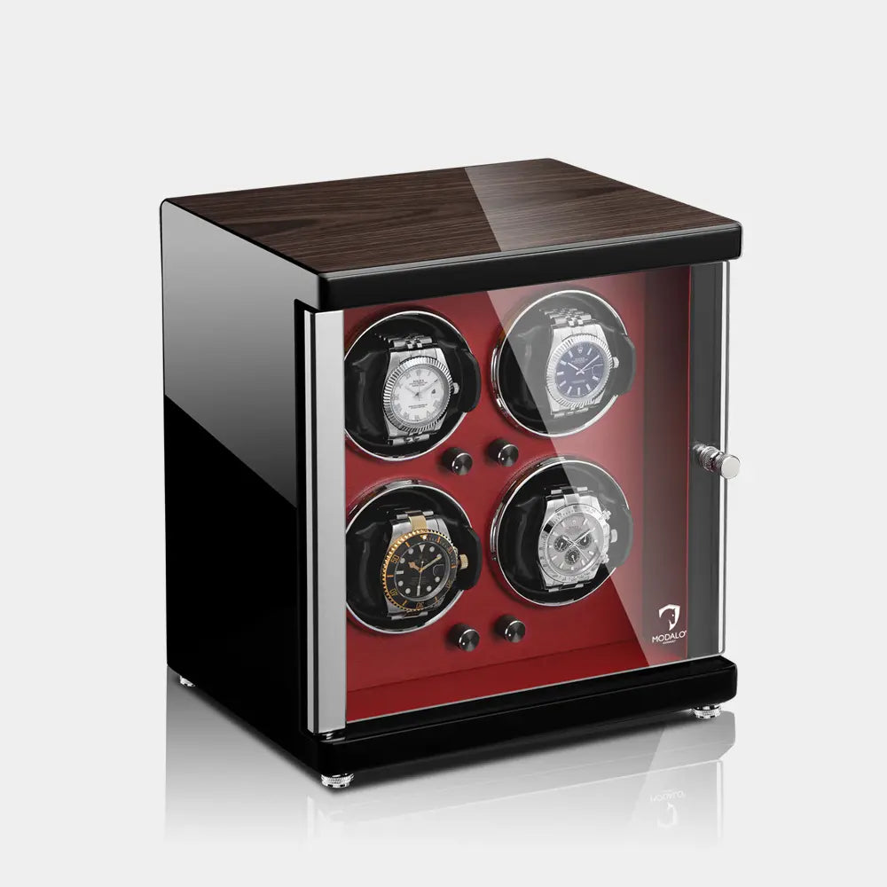 Watch winder AMBIENTE 4 Horloges Modalo - Horlogerieshop.nl