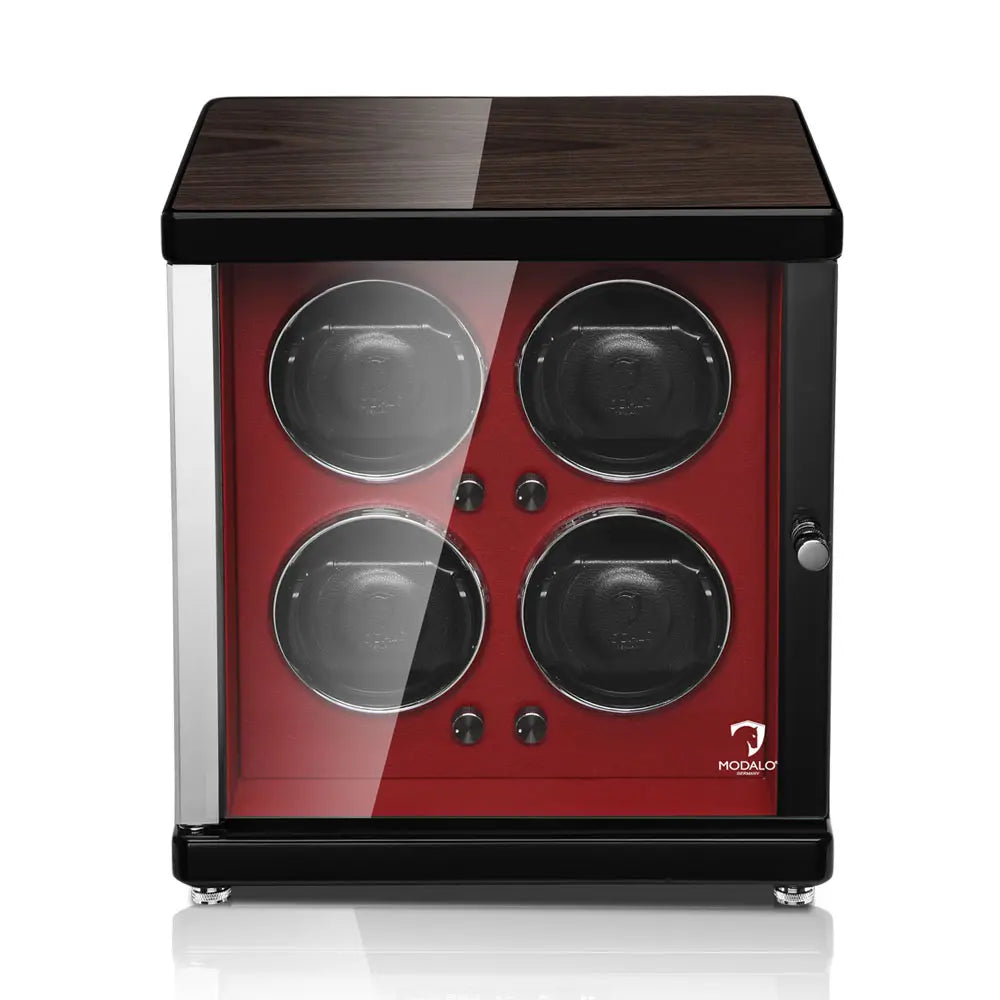 Watch winder AMBIENTE 4 Horloges Modalo - Horlogerieshop.nl