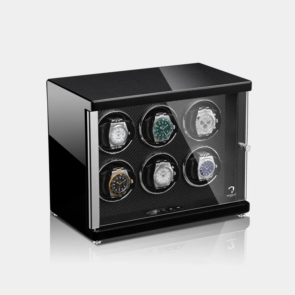 Watch winder AMBIENTE 6 Horloges Modalo - Horlogerieshop.nl