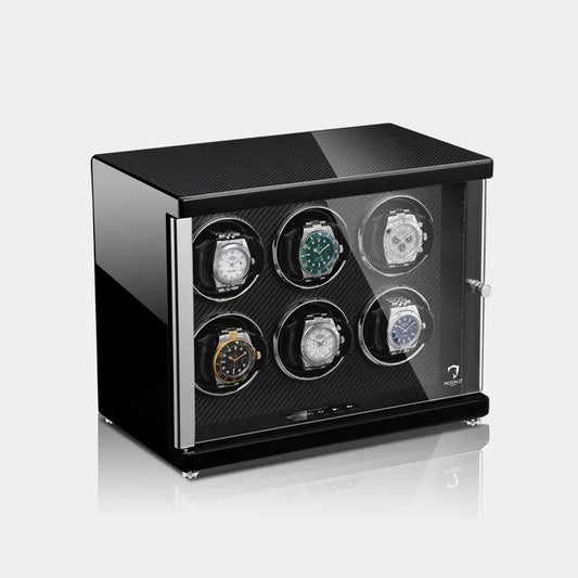 Watch winder AMBIENTE 6 Horloges Modalo - Horlogerieshop.nl