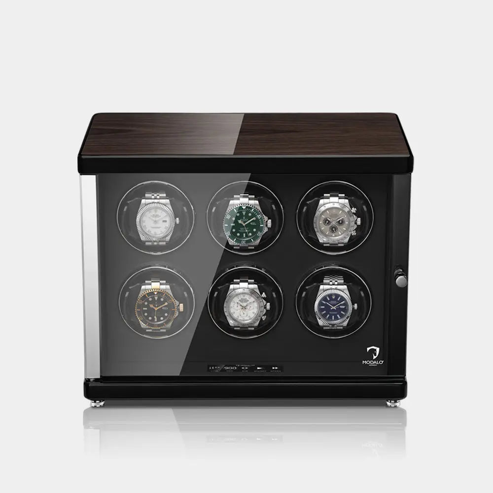 Watch winder AMBIENTE 6 Horloges Modalo - Horlogerieshop.nl