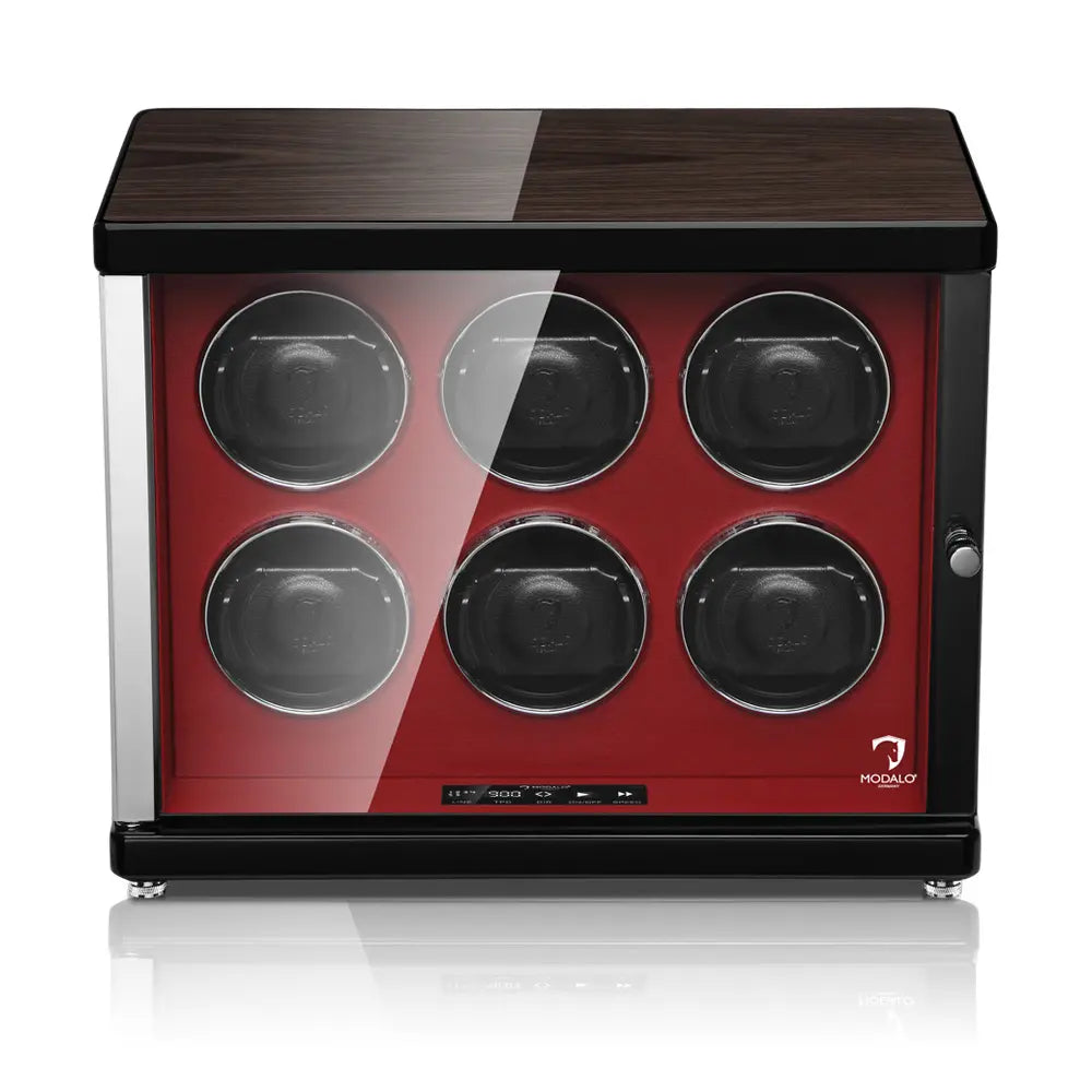 Watch winder AMBIENTE 6 Horloges Modalo - Horlogerieshop.nl