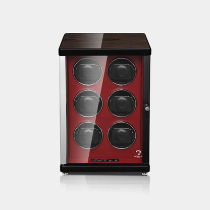 Watch winder AMBIENTE Vertical 6 Horloges Modalo - Horlogerieshop.nl