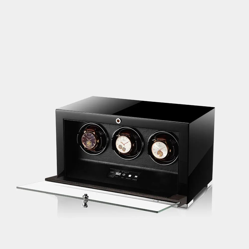 Watch winder CLASICO 3 Horloges Modalo - Horlogerieshop.nl