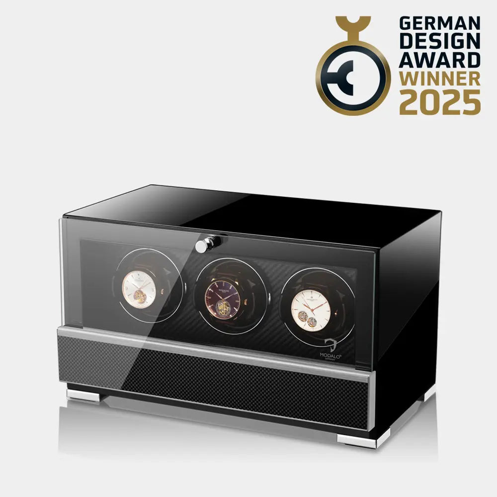 Watch winder CLASICO 3 Horloges Modalo - Horlogerieshop.nl