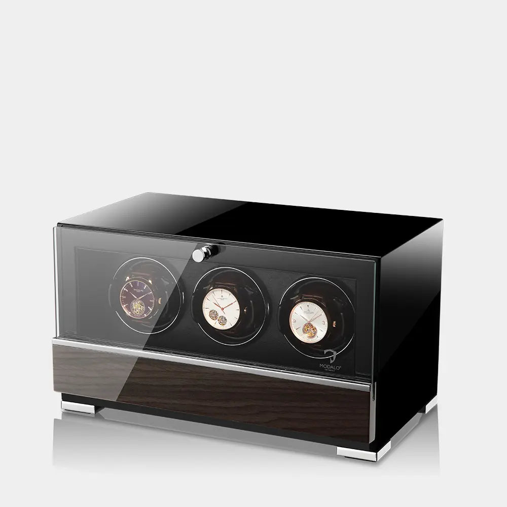 Watch winder CLASICO 3 Horloges Modalo - Horlogerieshop.nl