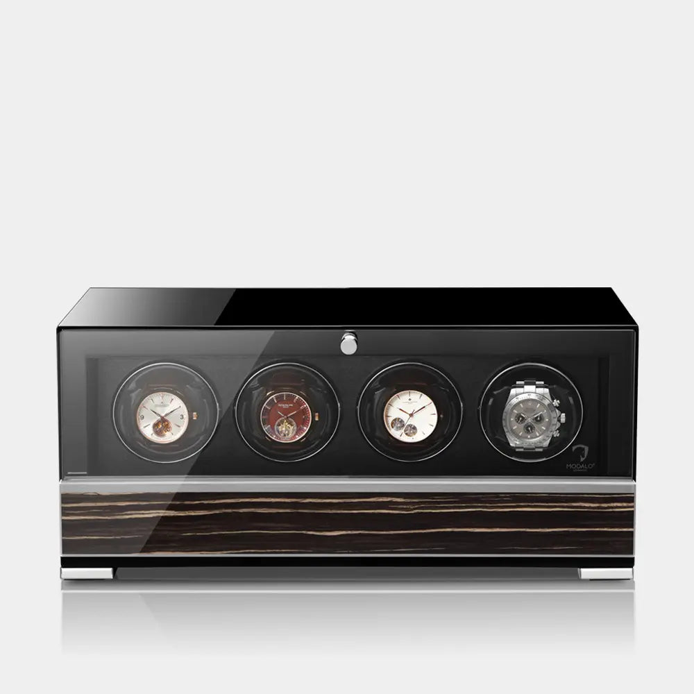 Watch winder CLASICO 4 Horloges Modalo - Horlogerieshop.nl