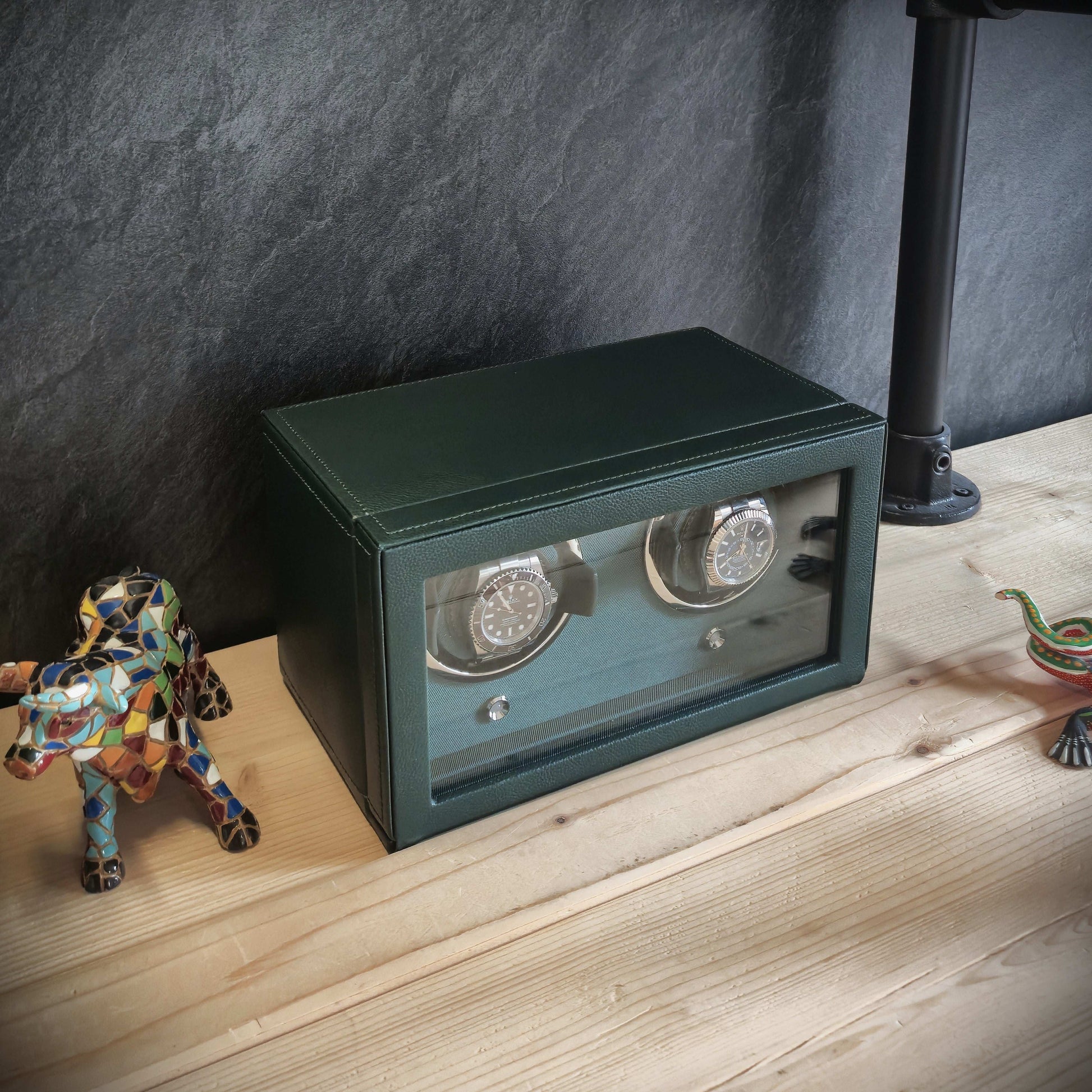 Watch winder Cub 2 horloges Wolf 1834 - Horlogerieshop.nl