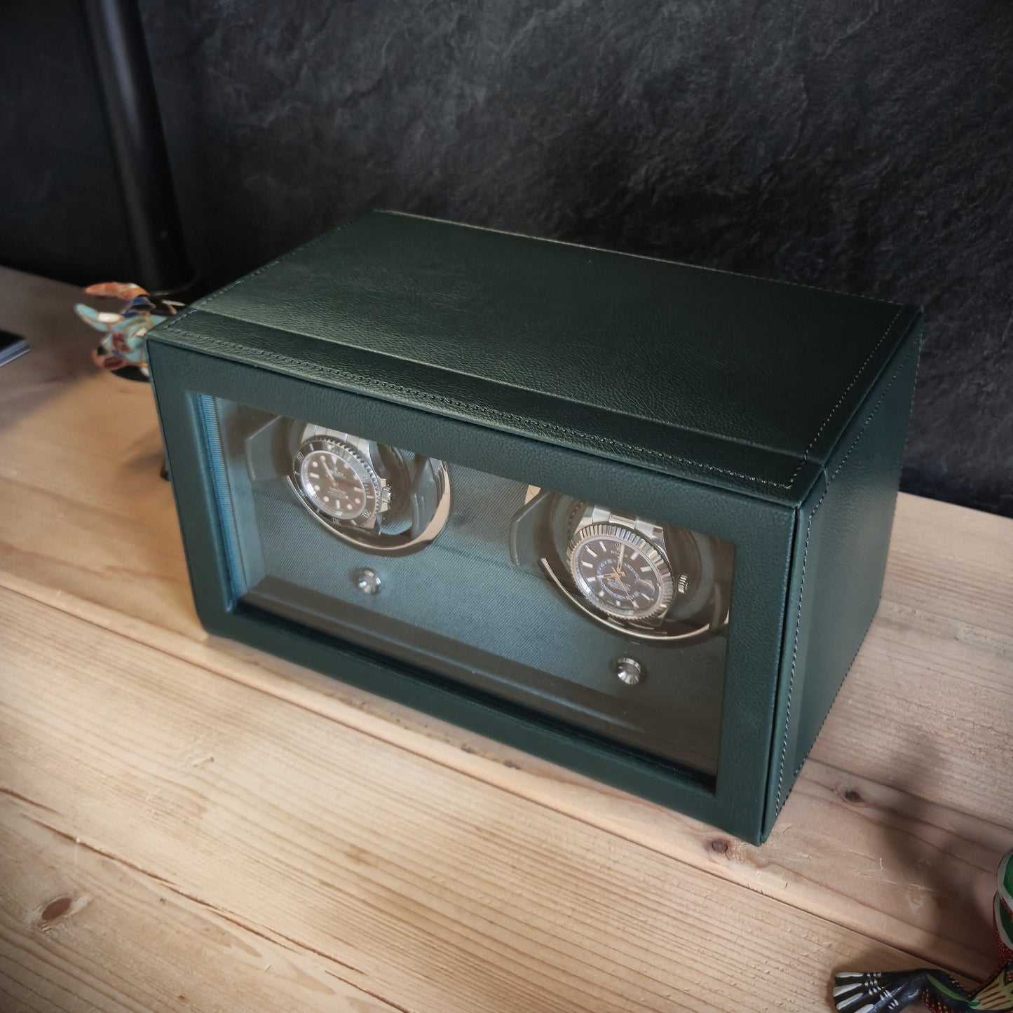 Watch winder Cub 2 horloges Wolf 1834 - Horlogerieshop.nl