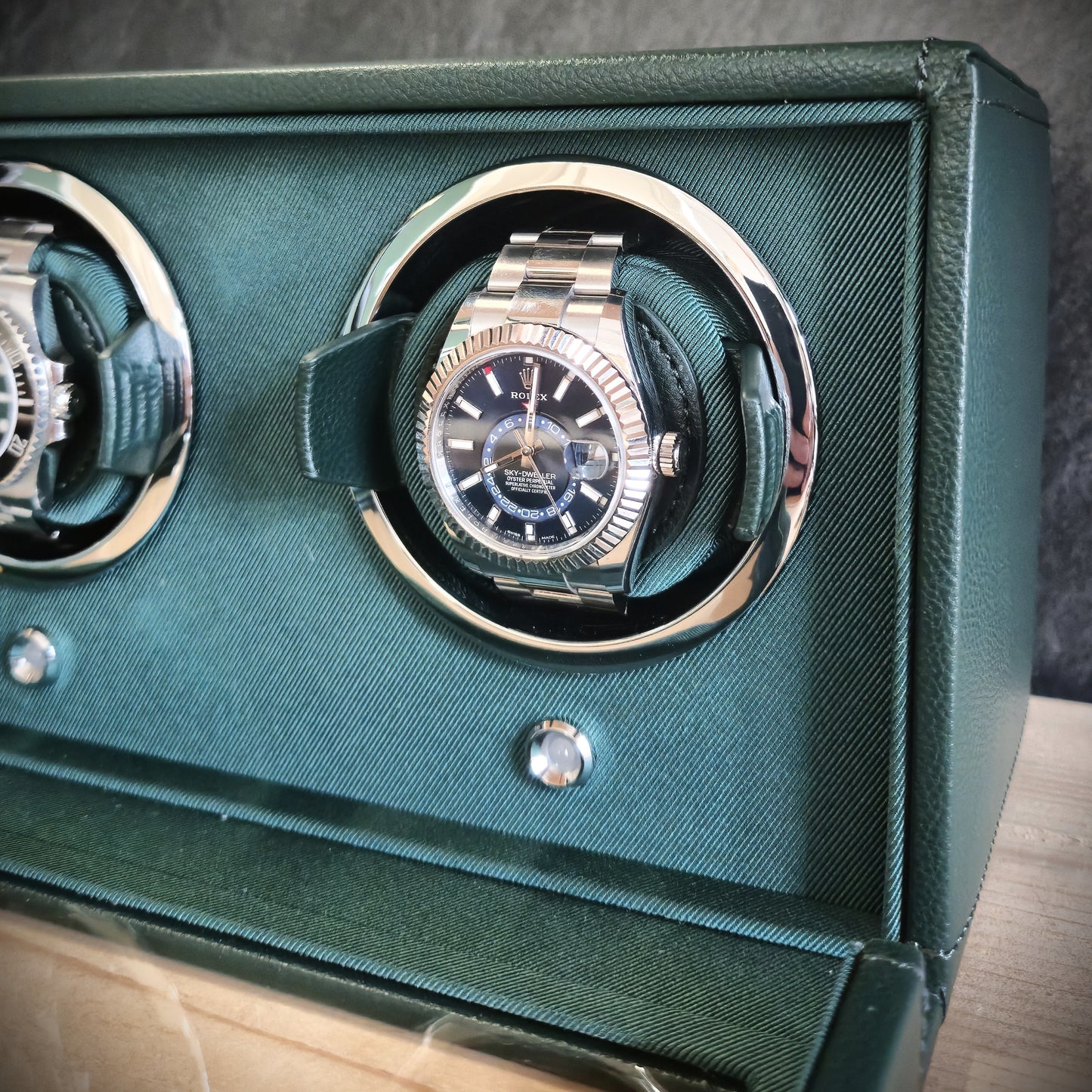Watch winder Cub 2 horloges Wolf 1834 - Horlogerieshop.nl