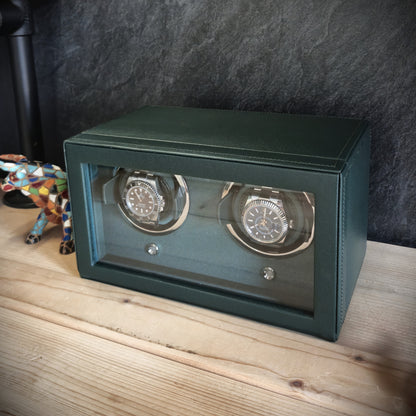 Watch winder Cub 2 horloges Wolf 1834 - Horlogerieshop.nl