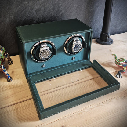 Watch winder Cub 2 horloges Wolf 1834 - Horlogerieshop.nl