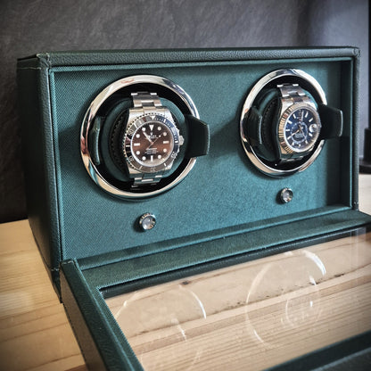 Watch winder Cub 2 horloges Wolf 1834 - Horlogerieshop.nl