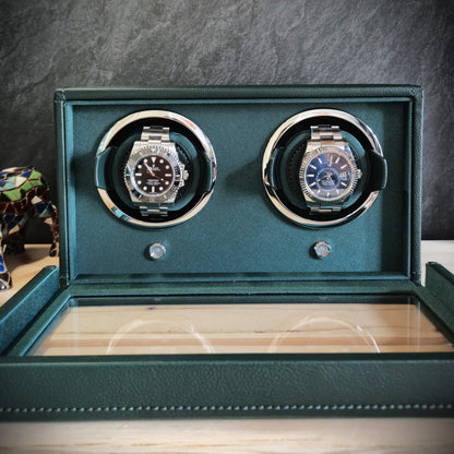 Watch winder Cub 2 horloges Wolf 1834 - Horlogerieshop.nl