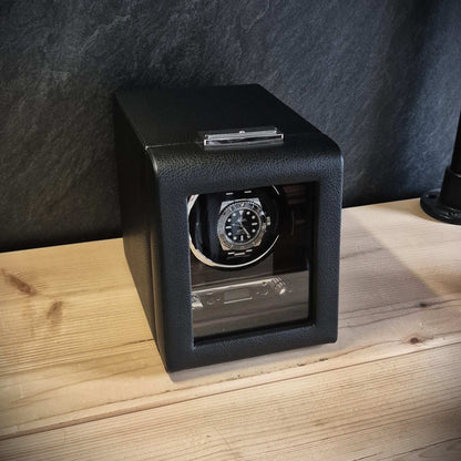 Watch winder Roadster 1 horloge Wolf 1834 - Horlogerieshop.nl