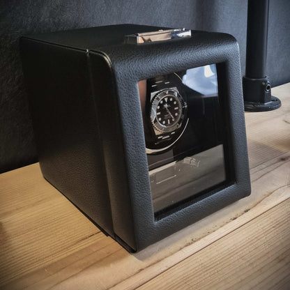 Watch winder Roadster 1 horloge Wolf 1834 - Horlogerieshop.nl