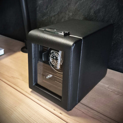 Watch winder Roadster 1 horloge Wolf 1834 - Horlogerieshop.nl