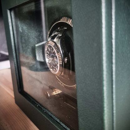 Watch winder met lade British Racing 1 horloge Wolf 1834 - Horlogerieshop.nl